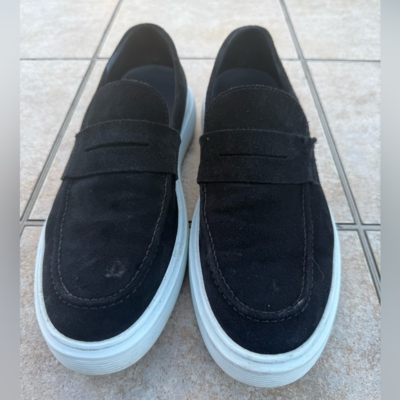 Good Man Brand Legend Loafer Black Suede Penny Dress Sneakers Men\'s main image 8